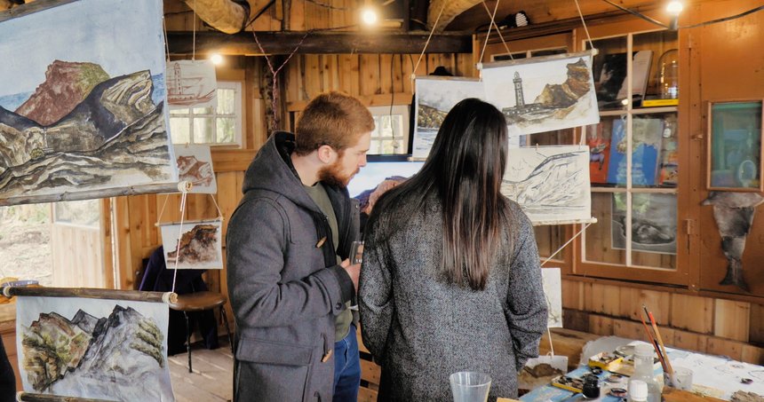 Maria Melo open studio 04